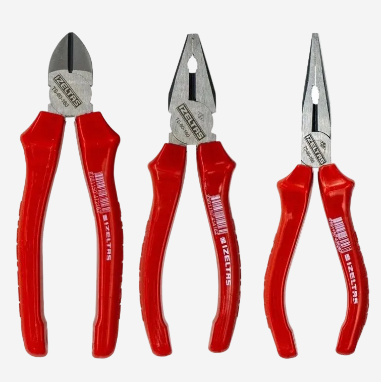 İzeltaş 3020 Opak Seri 3 Parça 160 mm Pense Seti