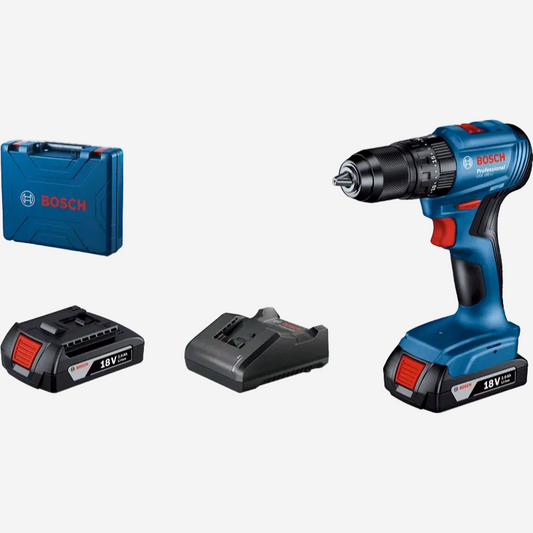 Bosch Professional GSB 185 LI Akülü Darbeli Delme Vidalama Mak.2 x 2.0 Ah; Case 06019K3100