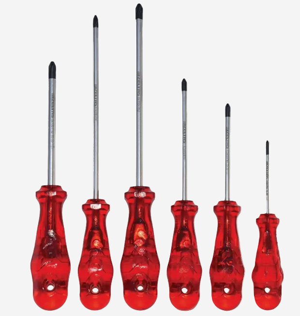 İzeltaş 4120 Kraft Seri 6 Parça Yıldız Tornavida Seti