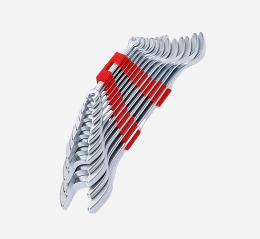 İzeltaş 0130 12'li Uzun Boy Açık Ağız Anahtar Takımı