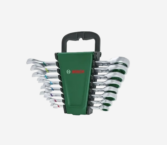 Bosch 1600A027PS 1/4" Cırcırlı 8 Parça Kombine Anahtar Seti
