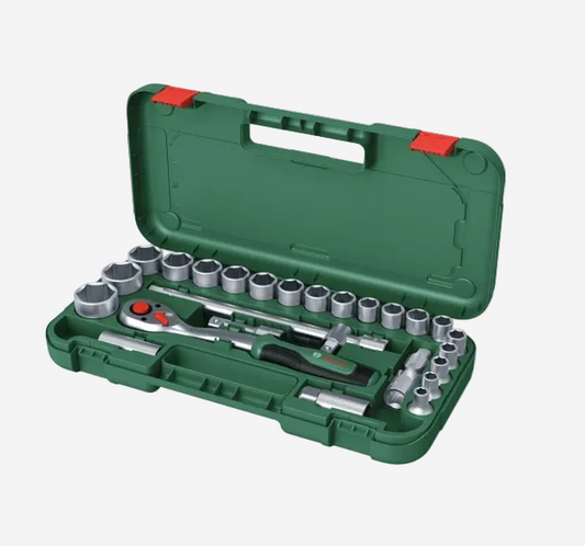 Bosch 1600A02Z9F 1/2'' Cırcırlı 25 Parça Lokma Takımı